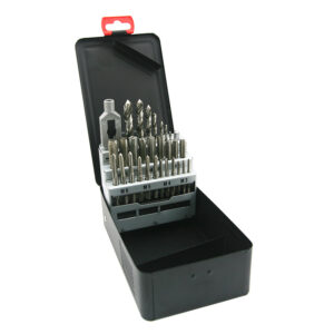 HSS HAND TAPS SET DIN352 29TLG METAL BOX