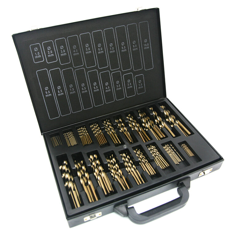 HSS-CO DIN 338 170TLG METAL CASE