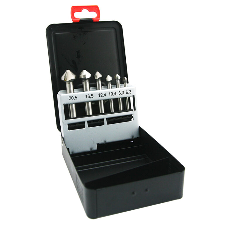 HSS COUNTERSINKS DIN335C METAL BOX