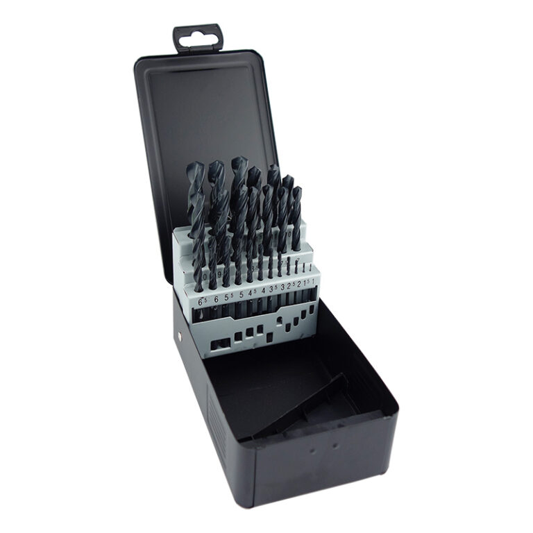 HSS-STANDARD DIN 338 25TLG METALLKASSETTE -25PCS METAL BOX