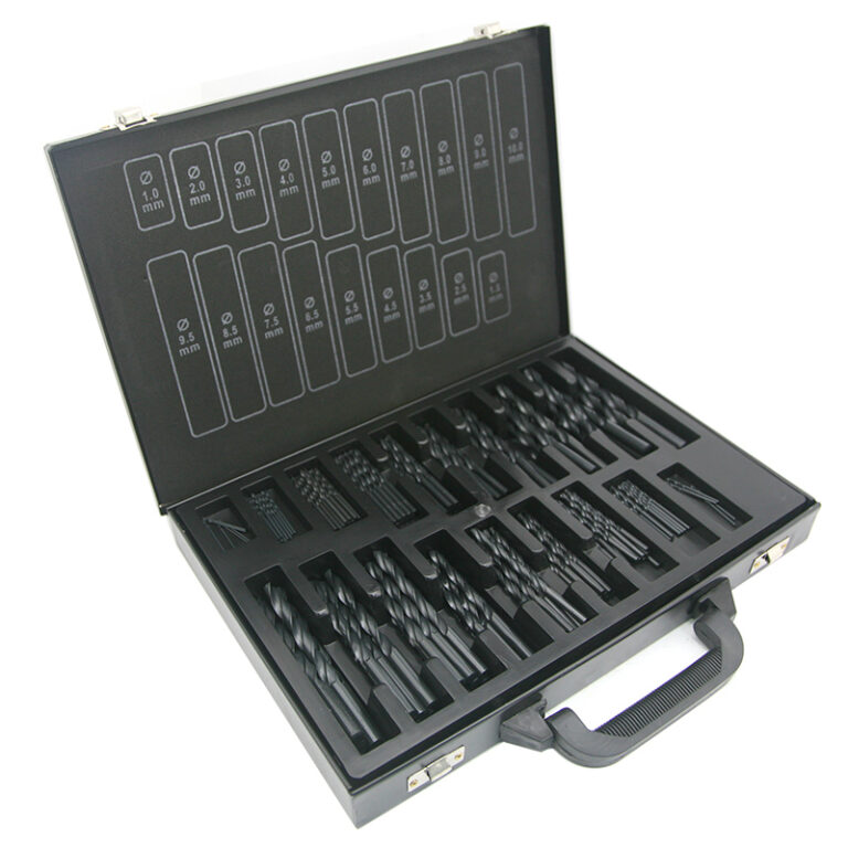 HSS-STANDARD DIN338 170TLG METAL CASE