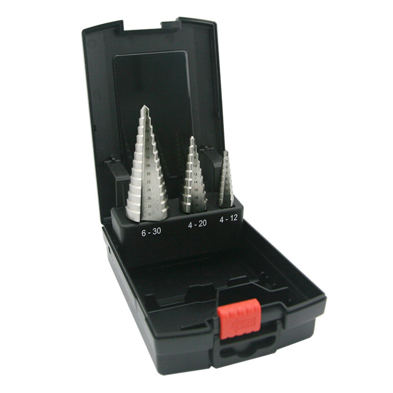 HSS STEP DRILLS STRAIGHT FLUTE ROSE BOX